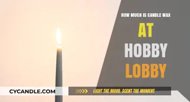 Candle Wax Prices at Hobby Lobby: A Comprehensive Guide