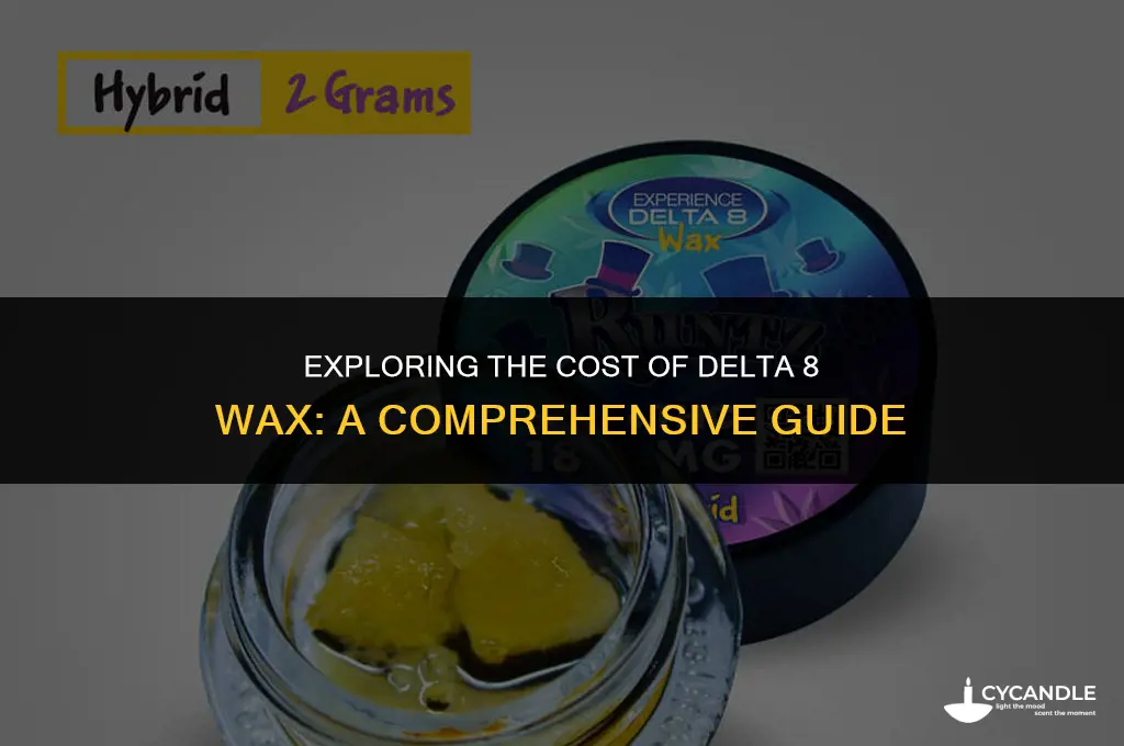 how much is delta 8 wax