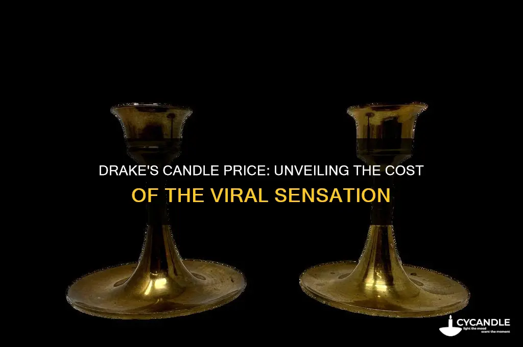 how much is drake candle