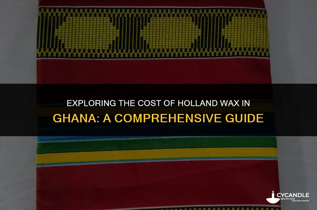 how much is holland wax in ghana