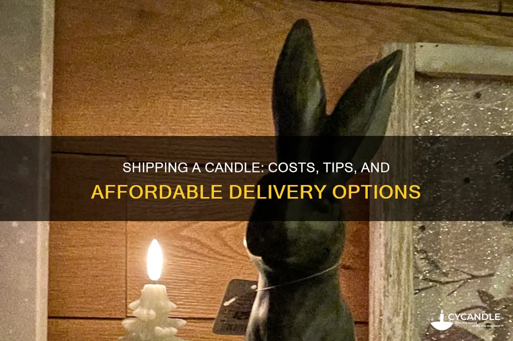 how much is it to ship a candle
