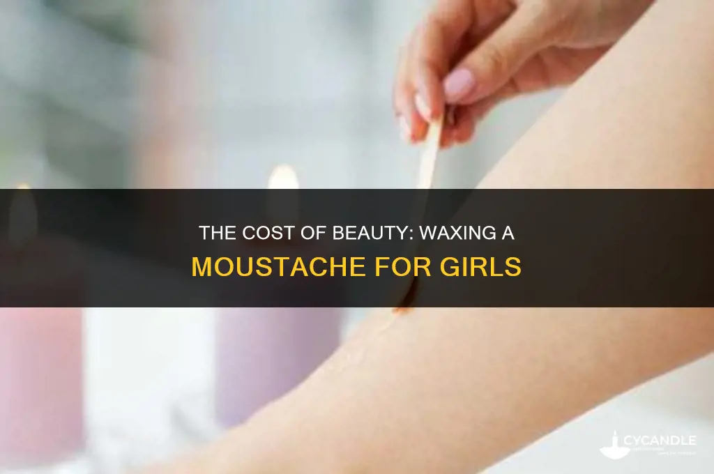 how much is it to wax a moustache girl