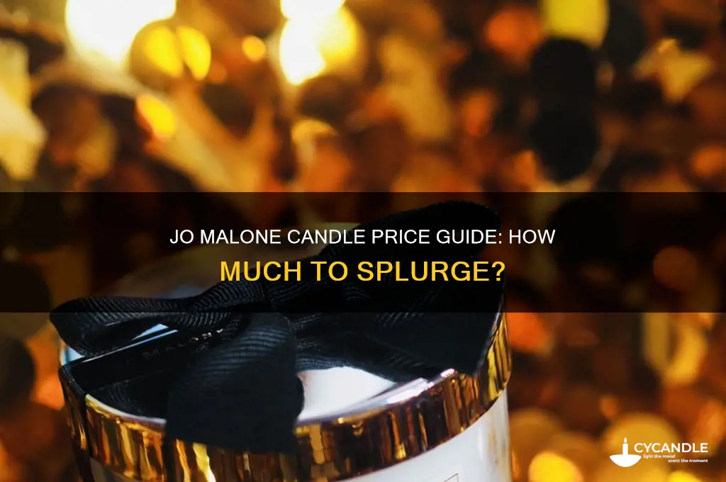 how much is jo malone candle