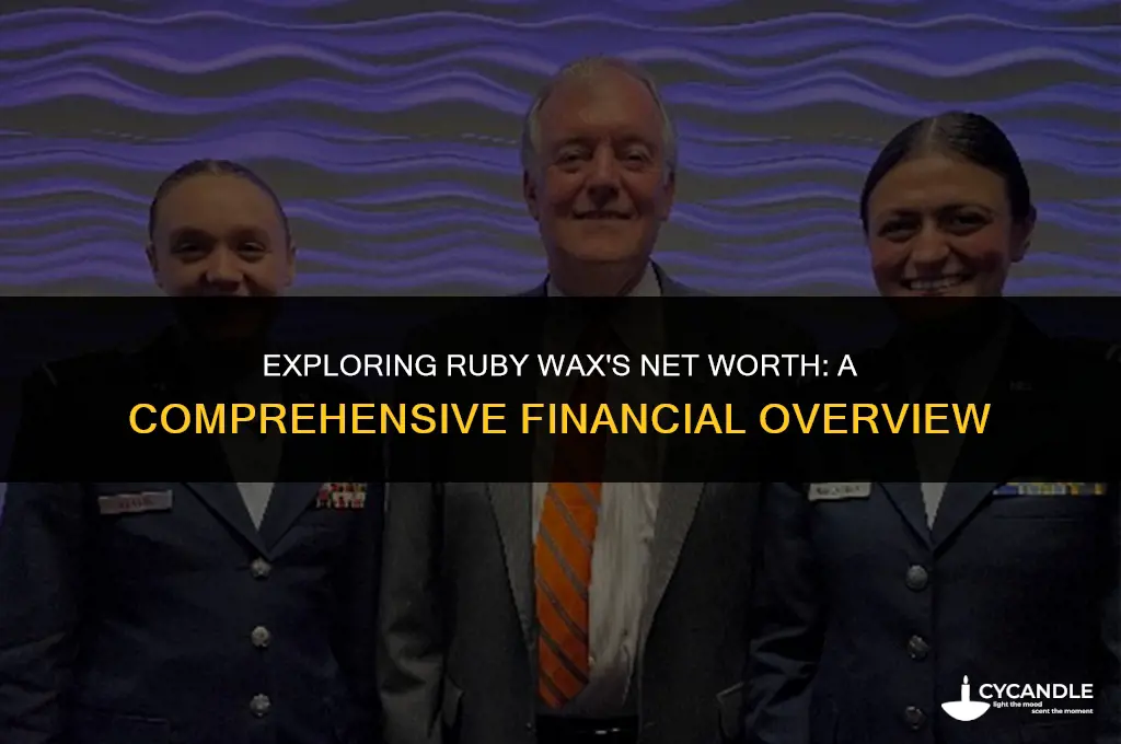 how much is ruby wax worth