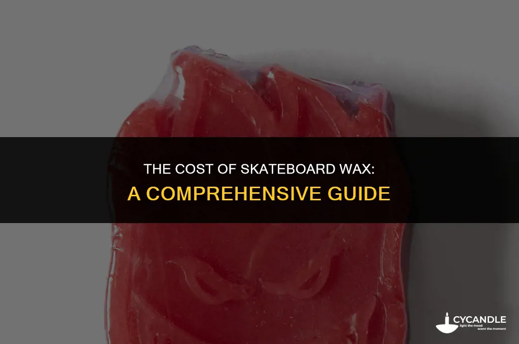 how much is skateboard wax