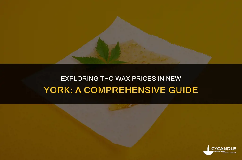how much is thc wax in ny