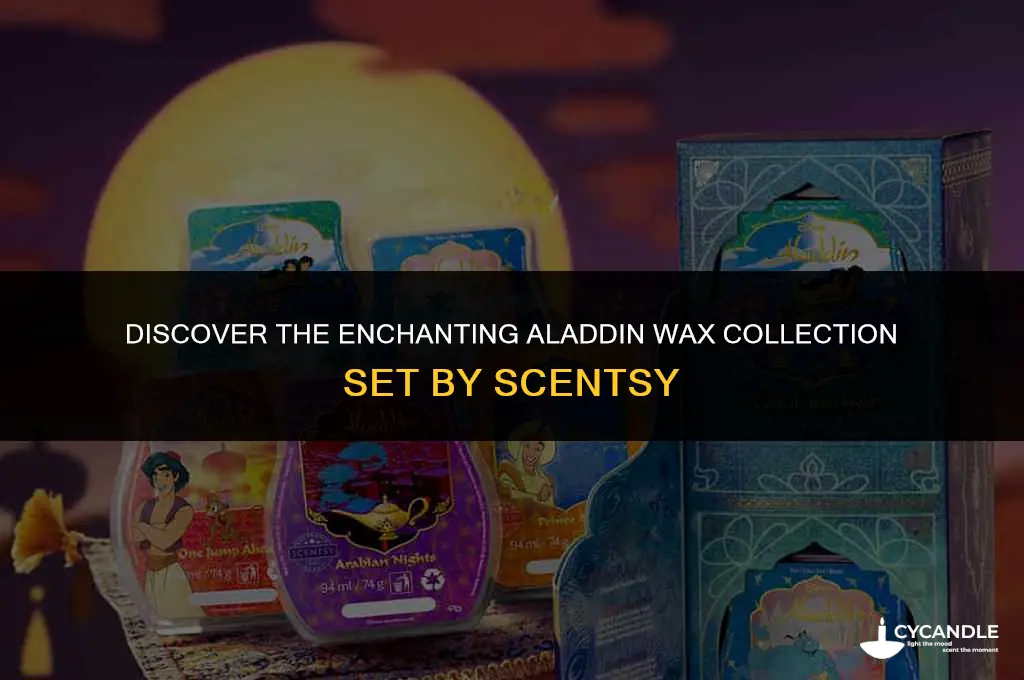 how much is the aladdin wax collection set from scentsy