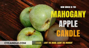 Mahogany Apple Candle Price: A Comprehensive Guide to Its Cost