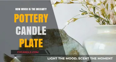McCarty Pottery Candle Plate Price Guide: What's the Cost?