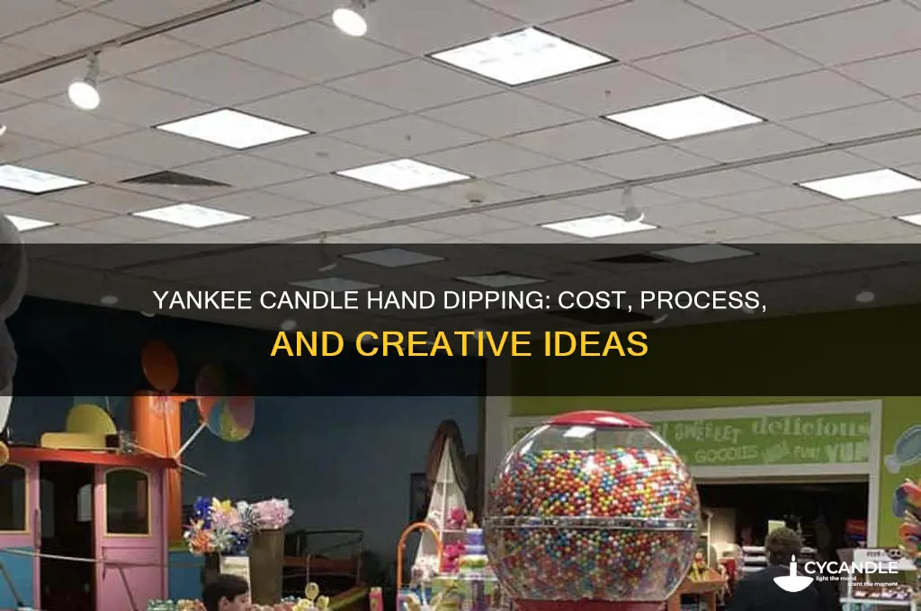 how much is yankee candle hand dipping