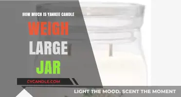 Yankee Candle Large Jar Weight: A Comprehensive Guide