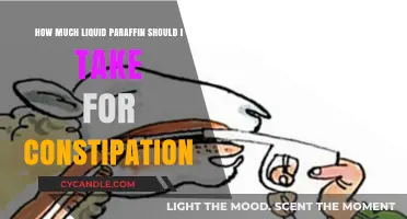 Liquid Paraffin Dosage Guide: Relieving Constipation Safely and Effectively