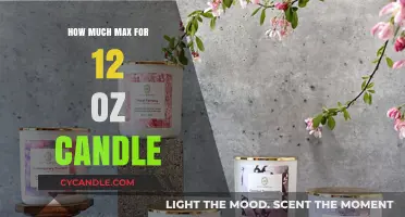 Perfect Pour: Optimal Wax Amount for 12 oz Candles Explained
