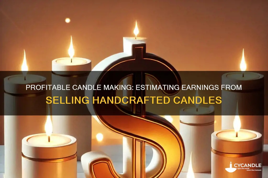 how much money would you get selling candles