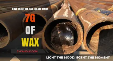 Maximizing Oil Yield: Converting 7g of Wax to Oil