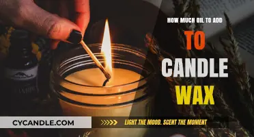 Perfecting Candle Making: Ideal Oil-to-Wax Ratio for Fragrant Results