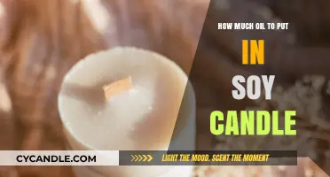 Perfect Soy Candle Making: Optimal Oil Amounts for Fragrance