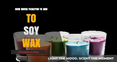 Perfecting Soy Wax Blends: Optimal Paraffin Addition for Enhanced Candle Performance