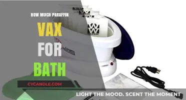 Perfect Paraffin Wax Amount for a Luxurious Bath Experience
