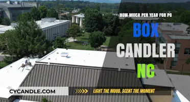 Annual Cost of a PO Box in Candler, NC: What to Expect