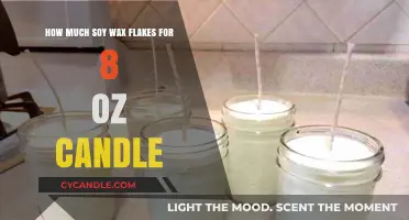Perfect Soy Wax Flakes Measurement for 8 oz Candles: A Guide