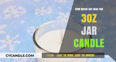 Perfect Soy Wax Measurement for 3oz Jar Candles: A Guide
