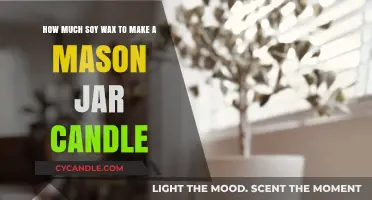 Perfect Soy Wax Measurements for DIY Mason Jar Candles