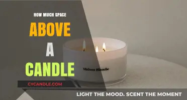 Optimal Space Above Candles: Safety and Aesthetics Explained
