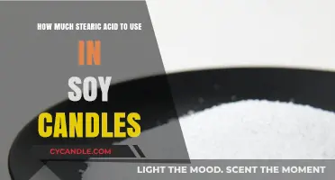 Perfect Stearic Acid Ratio for Soy Candles: A Comprehensive Guide