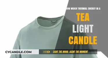 Thermal Energy in Tea Light Candles: Unveiling the Hidden Power