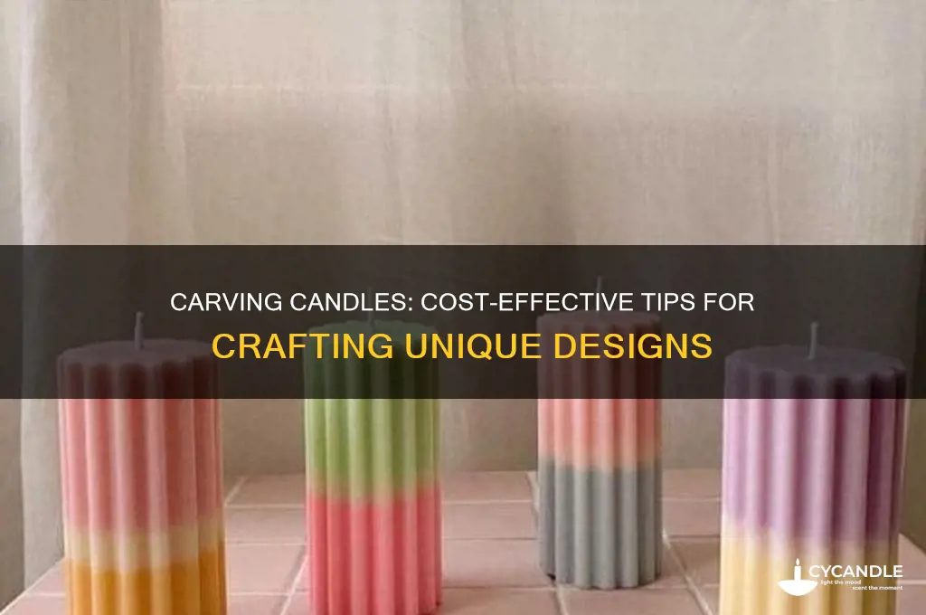 how much to carve candles