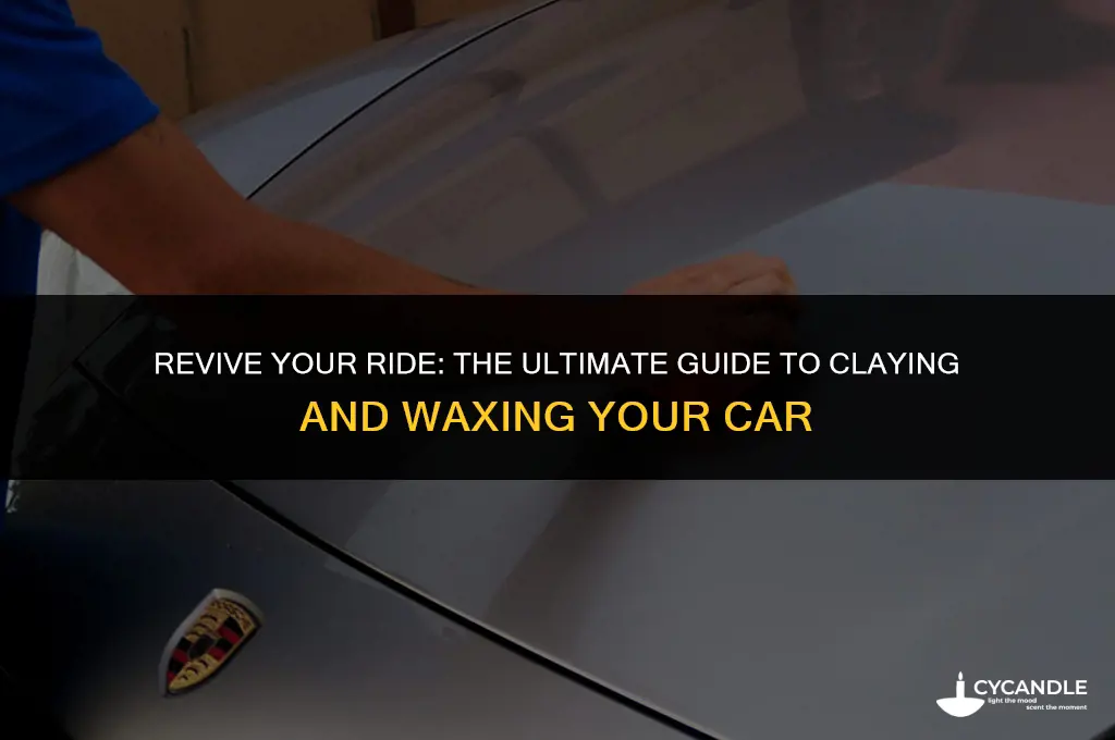 how much to clay and wax a car