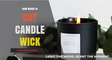 Perfect Wick Trimming: How Much to Cut for Optimal Candle Burn
