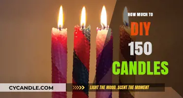 DIY Candle Making: Cost Breakdown for Crafting 150 Candles