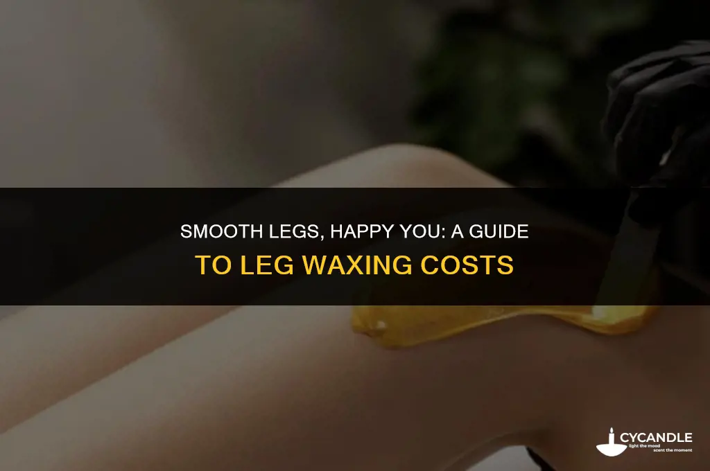 how much to wax legs