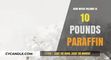 Understanding the Volume of 10 Pounds of Paraffin: A Comprehensive Guide