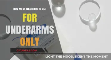 Optimal Wax Bead Quantity for Underarm Hair Removal
