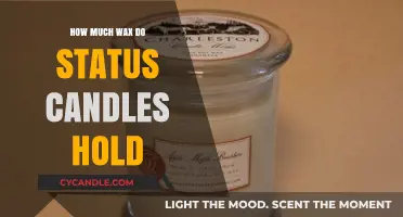 Unveiling the Wax Capacity of Status Candles: A Comprehensive Guide