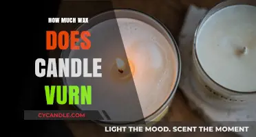 How Much Wax Does a Candle Burn: A Comprehensive Guide