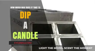 Wax Requirements for Dipping Candles: A Comprehensive Guide