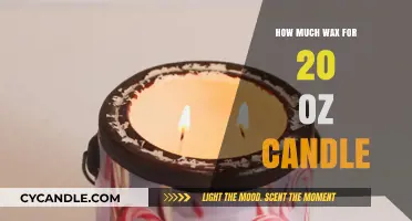 Perfect Pour: Wax Quantity for 20 oz Candles Explained