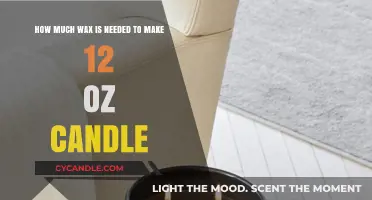 Calculating Wax Quantity for Perfect 12 oz Candle Making