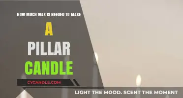 Calculating Wax Quantity for Perfect Pillar Candle Making