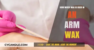 The Surprising Amount of Wax Used in an Arm Wax Session
