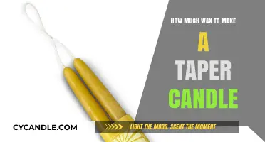 Perfect Taper Candle Wax Quantity: A Comprehensive Guide for Beginners