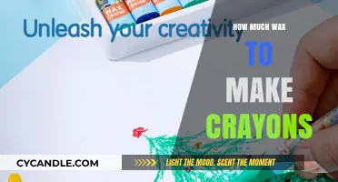 Perfect Crayon Crafting: How Much Wax Do You Really Need?
