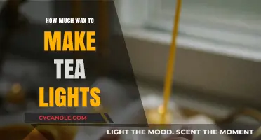 Perfect Tea Light Wax Quantity: A Simple DIY Guide