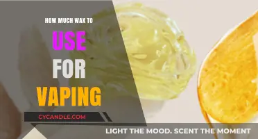 Optimal Wax Amount for Vaping: A Comprehensive Guide