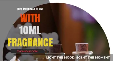 Scented Serenity: The Perfect Wax-to-Fragrance Ratio for Your DIY Candles