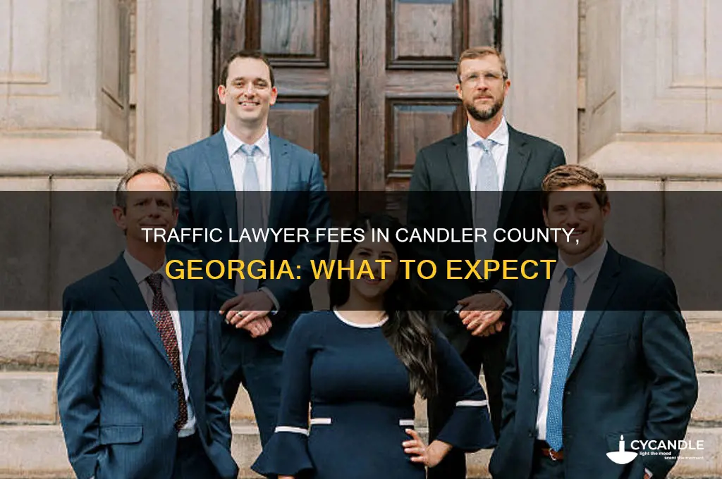 how much will traffic lawyer cost candler co georgia